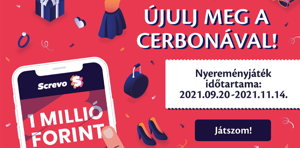 Újulj meg a <br> Cerbonával!