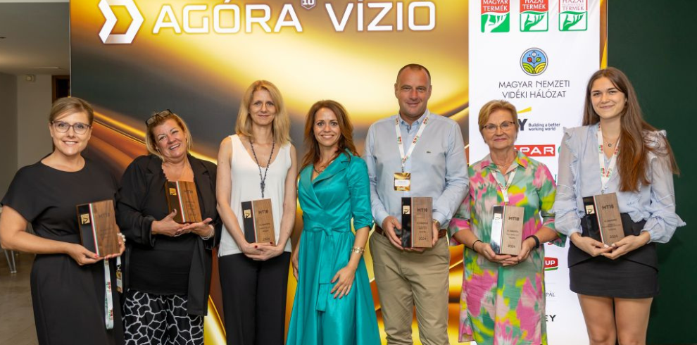 Elismerést <br> kaptunk <br> a 2024-es Agóra  <br>Konferencián