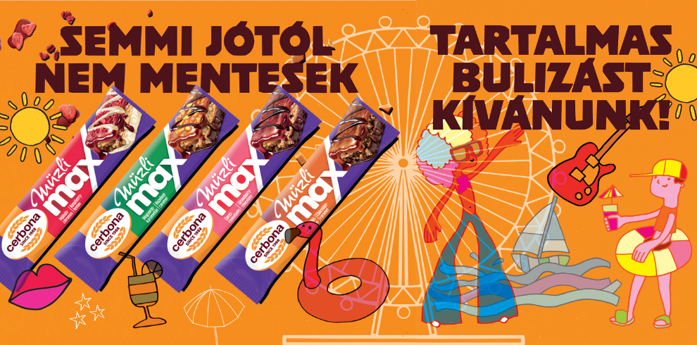 Elvittük <br>fesztiválozni a <br>MAX szeletünket
