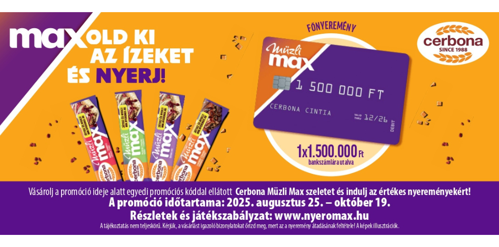 Maxold ki az <br>  ízeket <br> és nyerj!