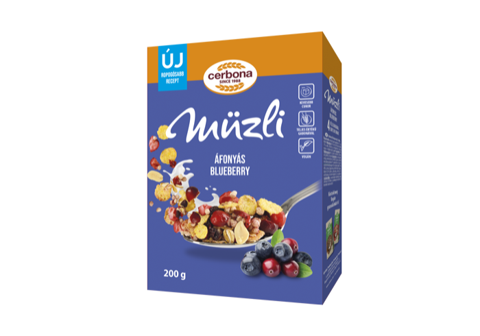 Blueberry muesli