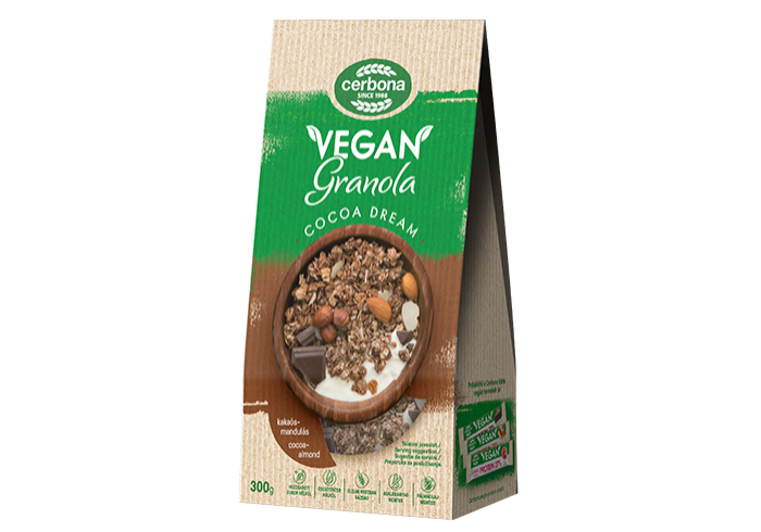 Vegán Cocoa Dream granola