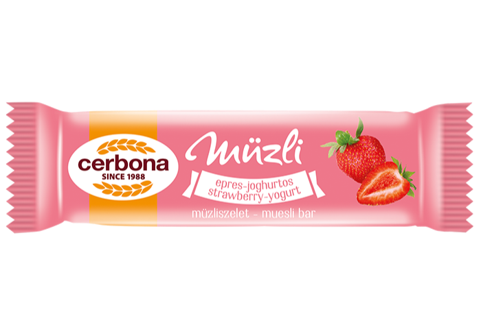 Epres-joghurtos müzliszelet 