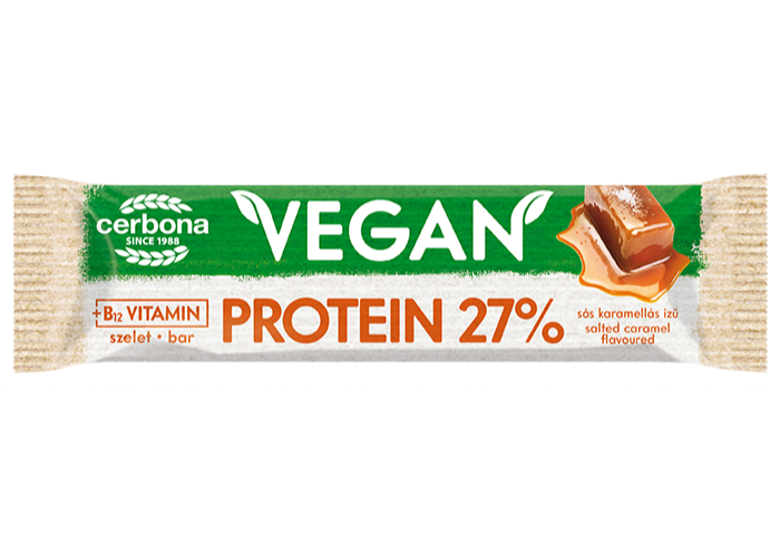 Vegán sós karamellás protein szelet