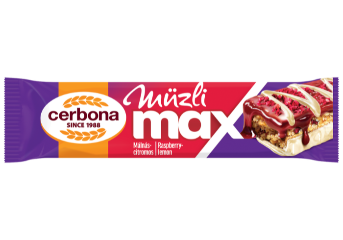Müzli MAX Málnás citromos