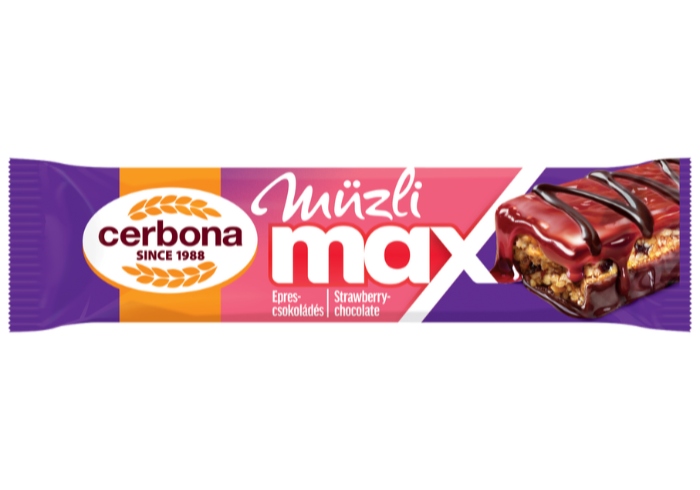 Müzli MAX Epres csokoládés