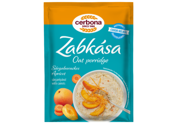 Sárgabarackos zabkása
