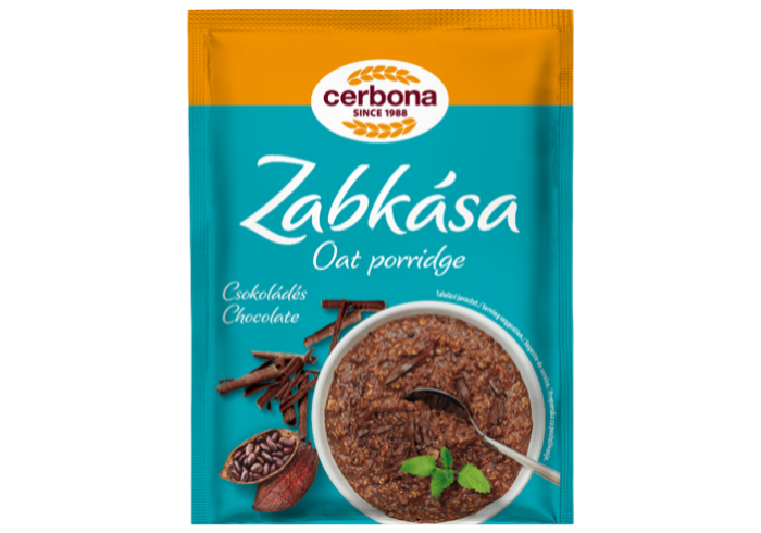 Csokoládés zabkása