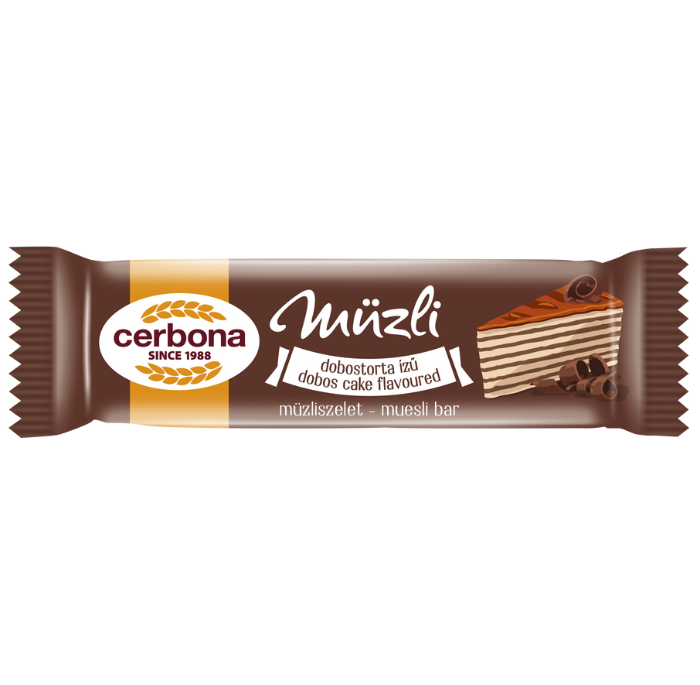 Doboscake flavoured muesli bar