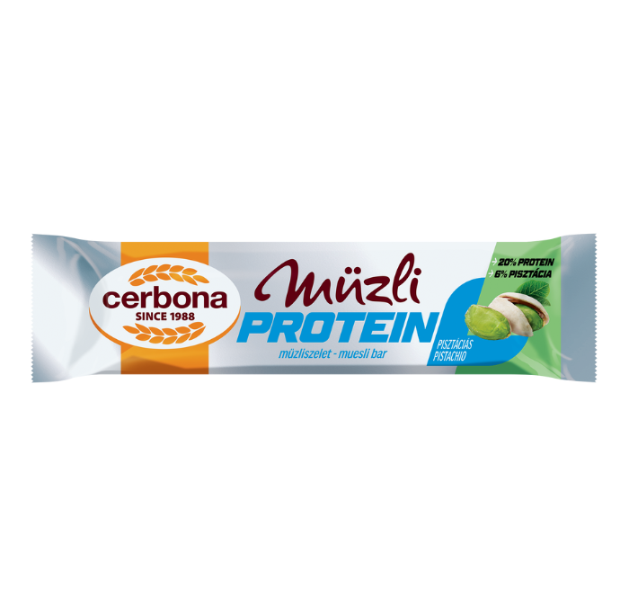 Pisztáciás protein müzliszelet