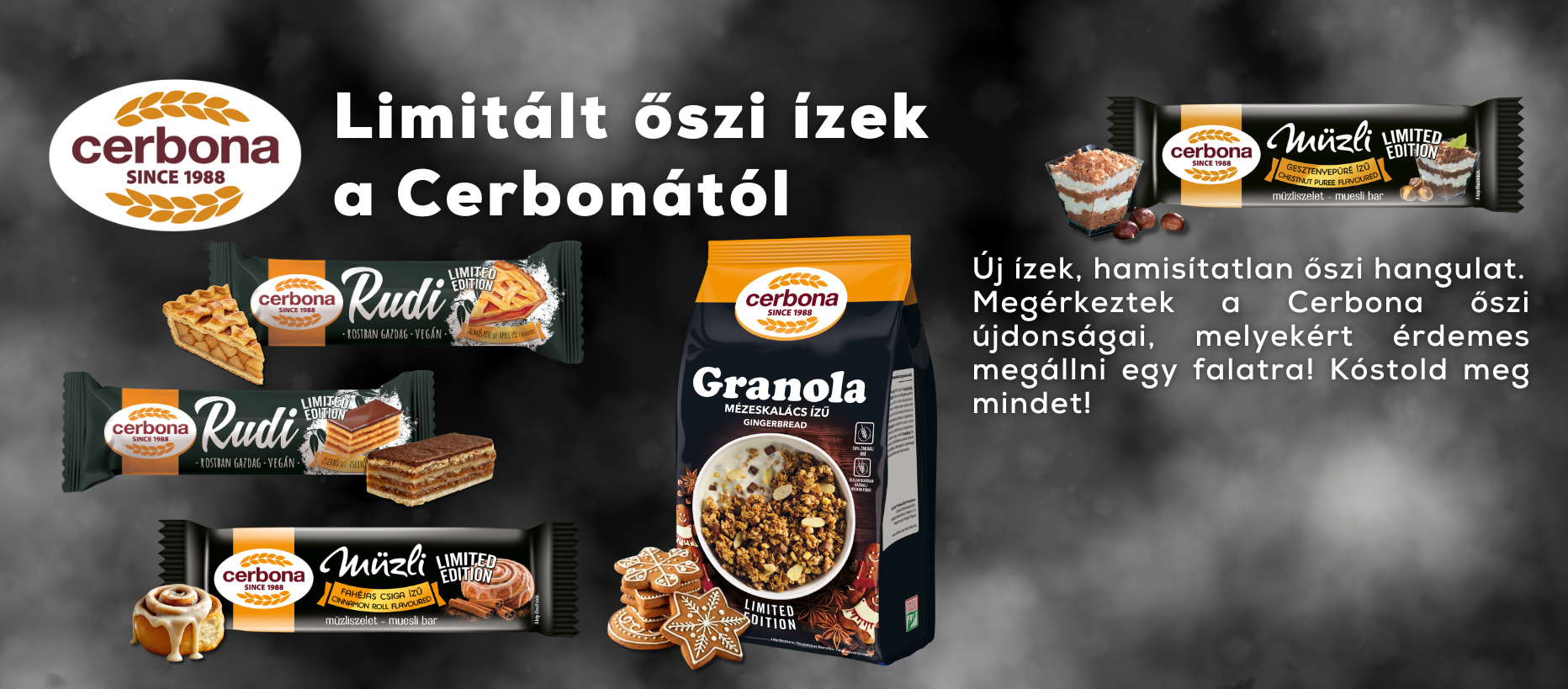 Limitált őszi termékek