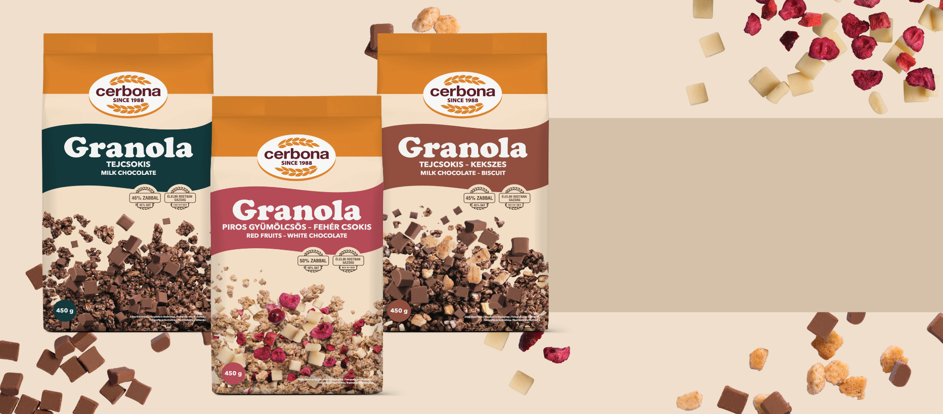 Ropogós granola